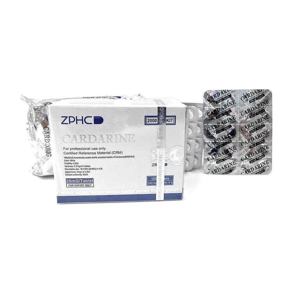 Cardarine (GW-501516) ZPHC — 20 mg (100 tablets)