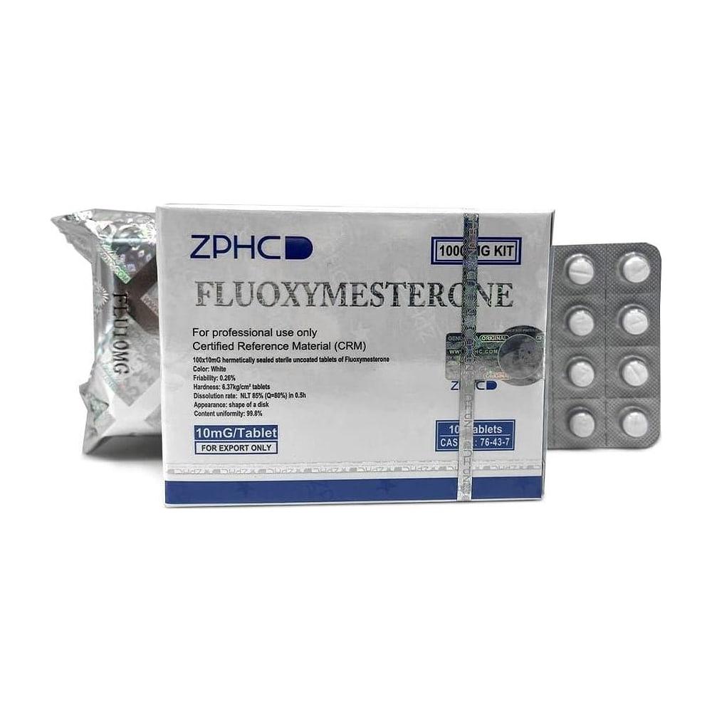 Fluoxymesterone (Halotestin) ZPHC — 10 mg (100 tablets), research compound vial