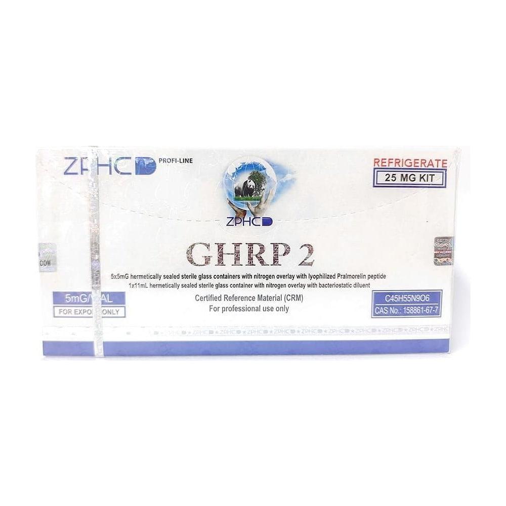 GHRP-2 ZPHC — 25 mg (5 vials × 5 mg)