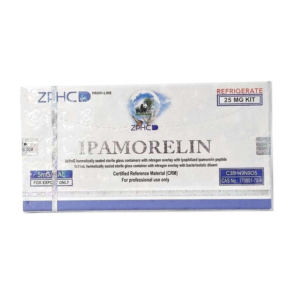 Ipamorelin ZPHC — 25 mg (5 vials × 5 mg)