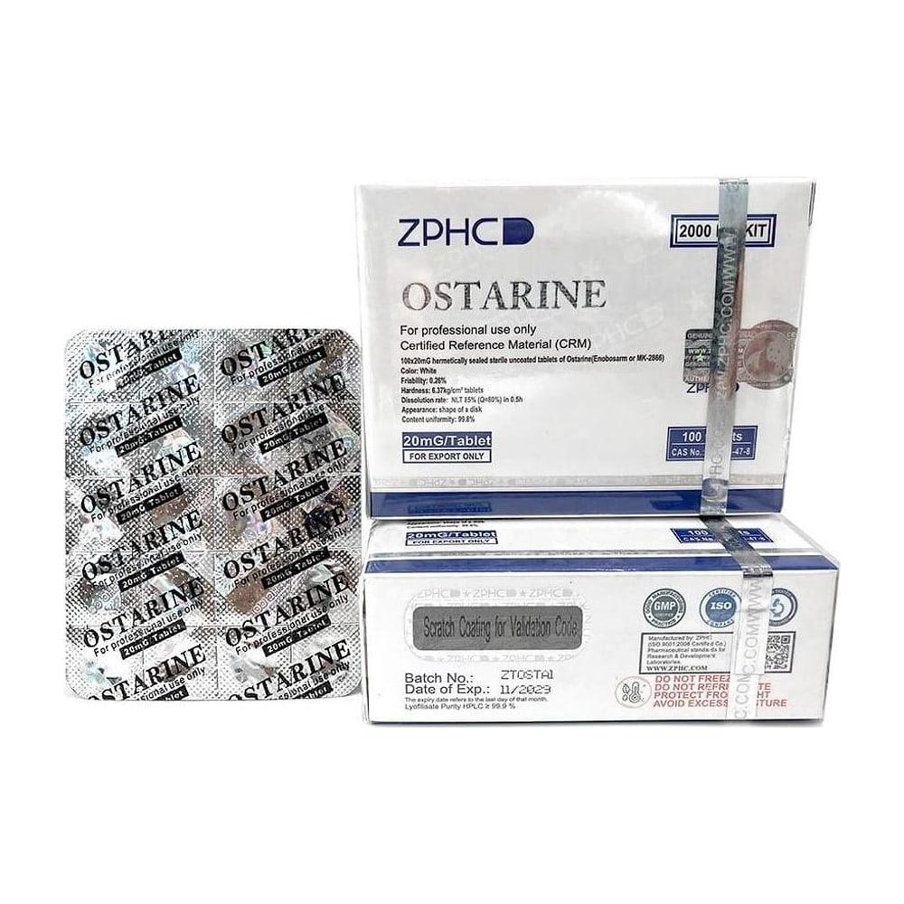 Ostarine (MK-2866) ZPHC — 20 mg (100 tablets)