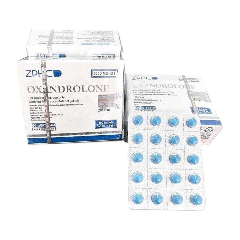 Oxandrolone ZPHC — 50 mg (100 tablets)
