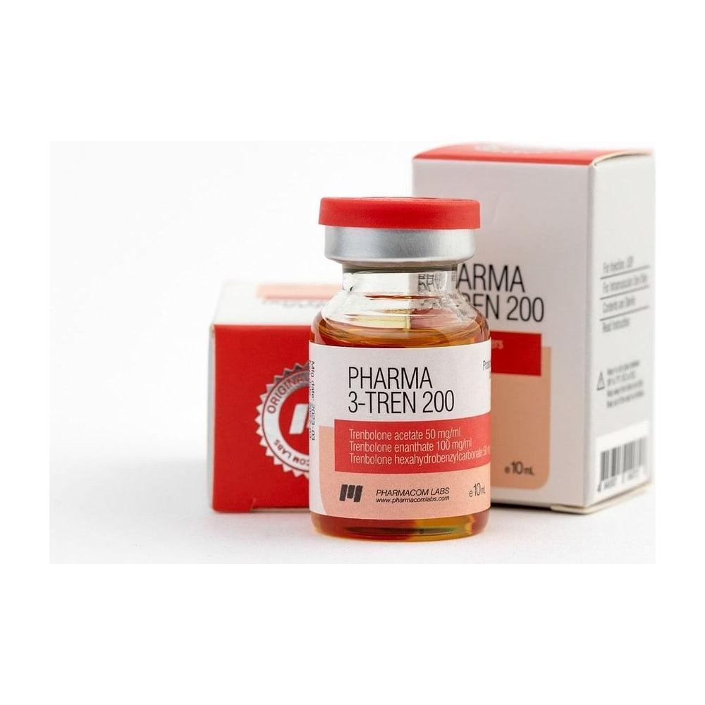 Pharma 3-Tren 200 — Tri-Trenbolone 200mg/ml, research compound vial