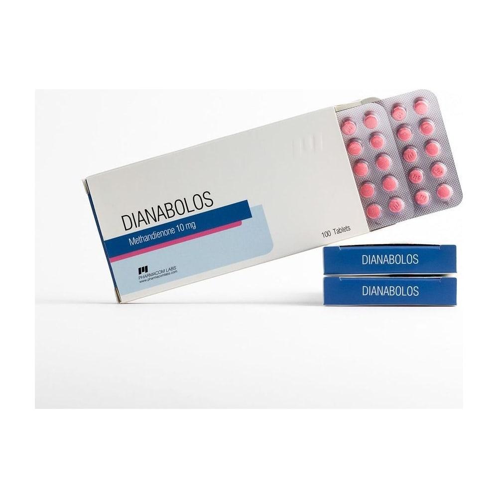 Dianabolos 10 — Methandienone 10mg × 100 Tabs