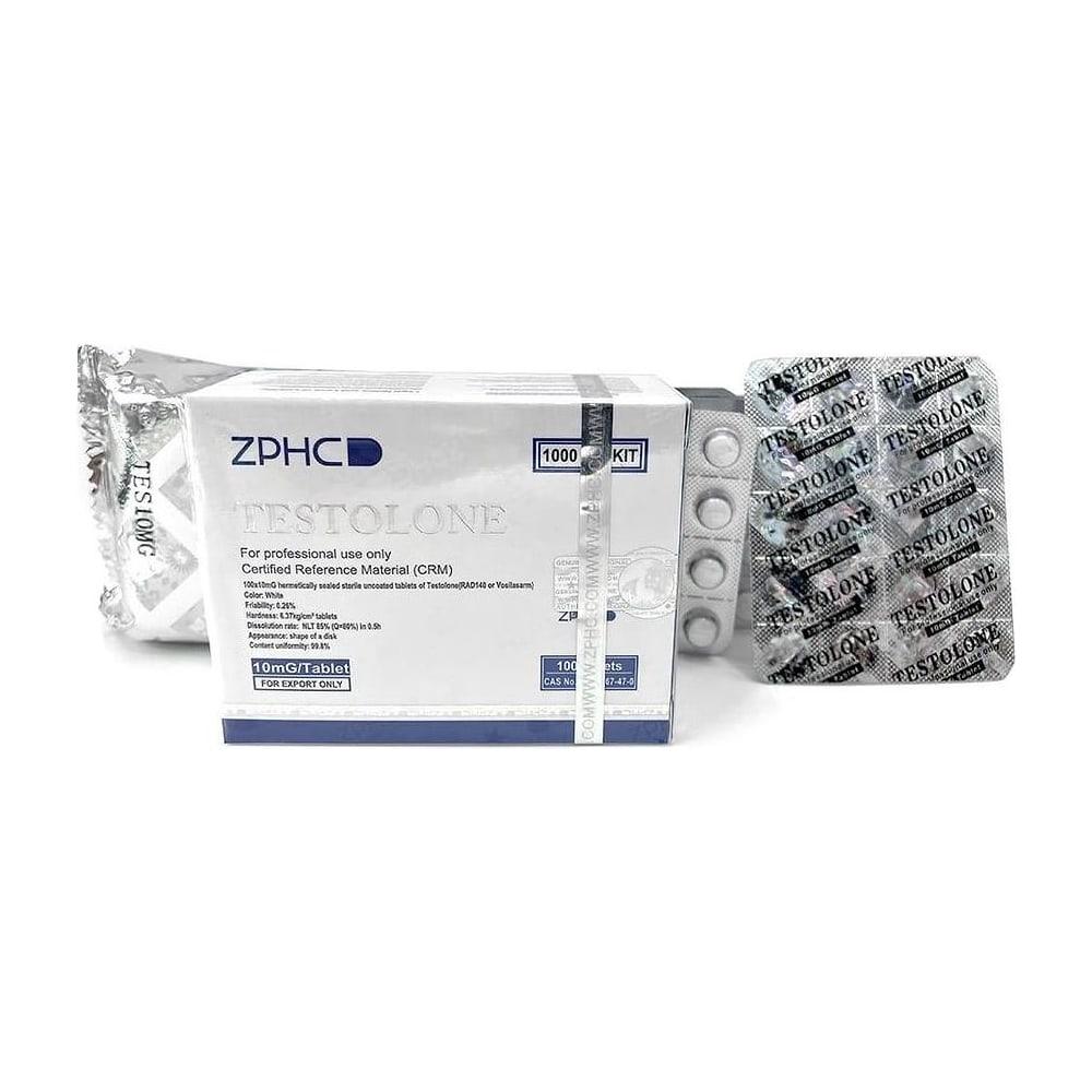 Testolone (RAD-140) ZPHC — 10 mg (100 tablets), research compound vial