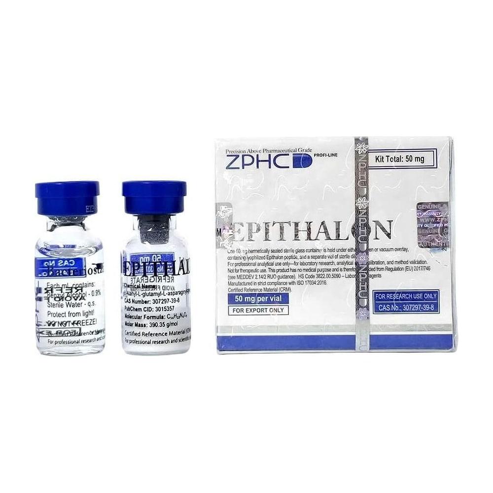Epithalon ZPHC — 50 mg (1 vial + BAC Water)
