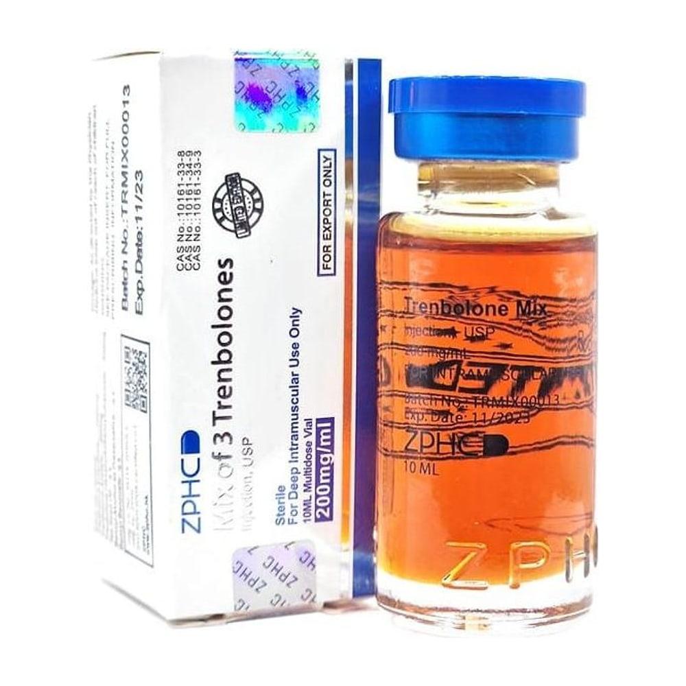 Mix of 3 Trenbolones ZPHC — 200 mg/ml (10 ml), research compound vial