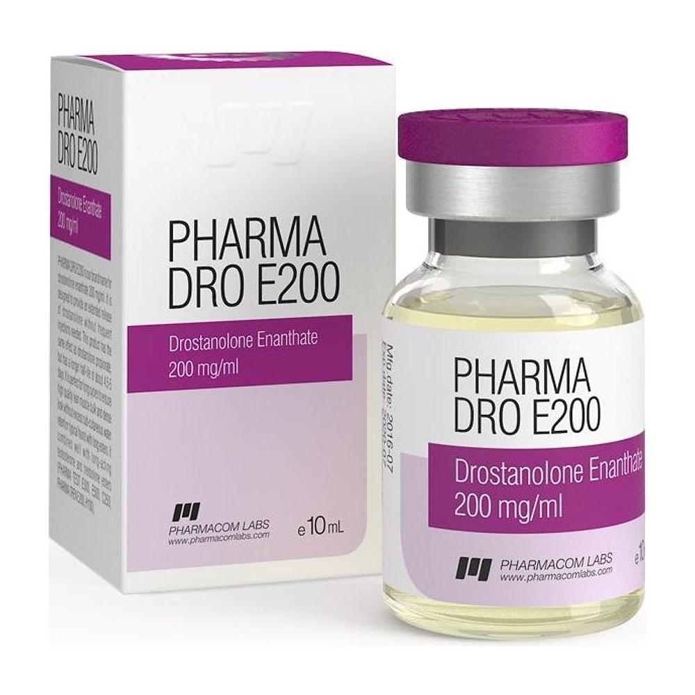 Pharma Dro E 200 — Drostanolone Enanthate Ampoules, research compound vial