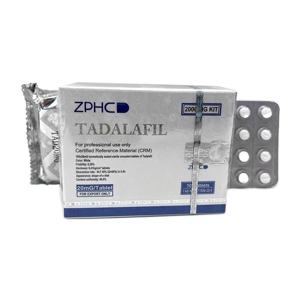 Tadalafil ZPHC — 100 × 20 mg tablets